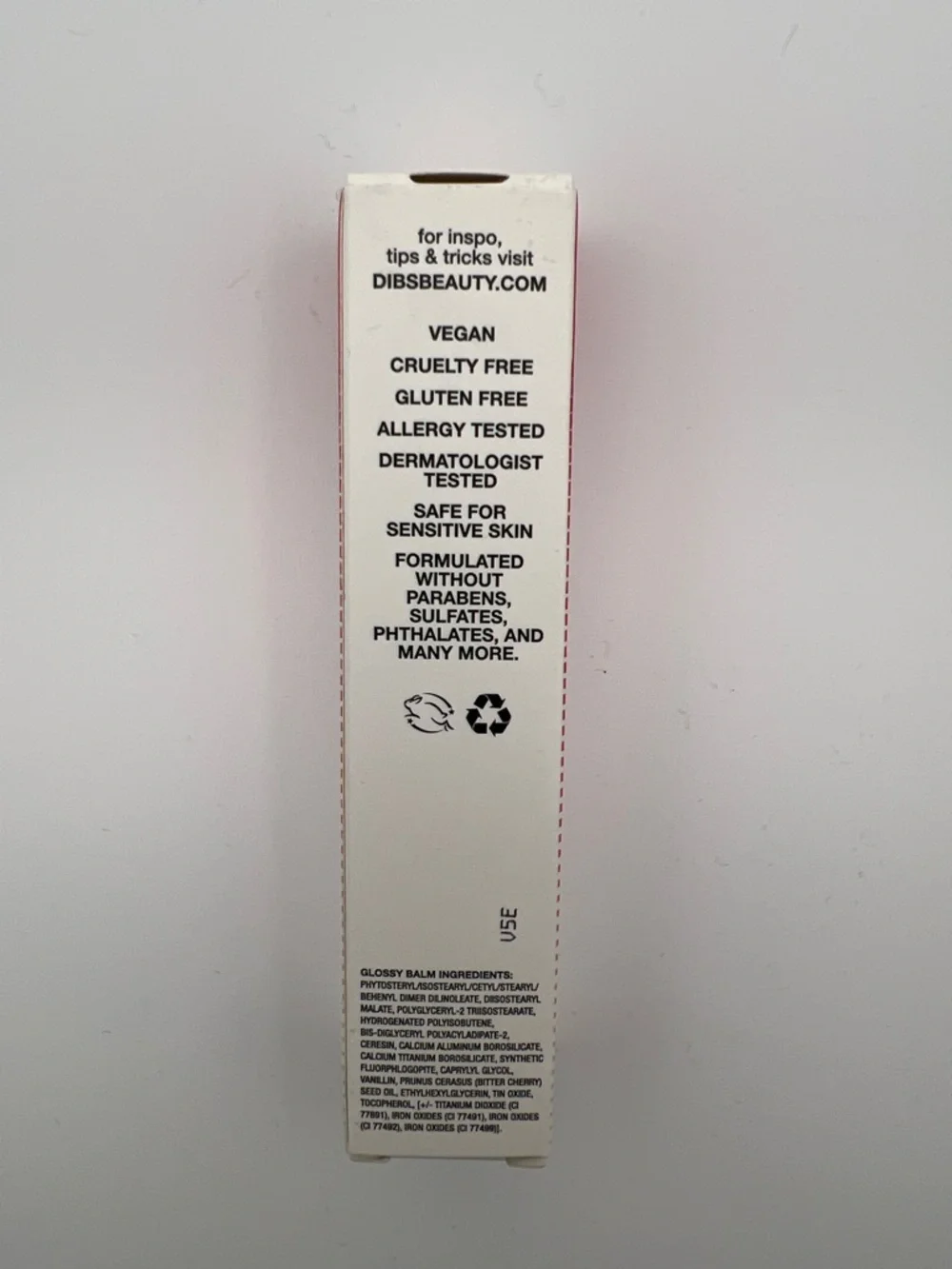 Dibs Kiss Me Quick Glossy Balm - Neutral Nude